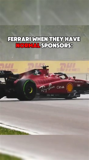 The Marlboro Sponsor Made The Ferrari a 🚀 #f1 #ferrari #formula1 #charlesleclerc #schumacher