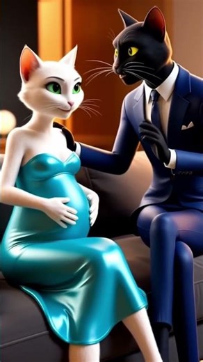 pregnant cat Billi ki 🐈#anime #viral #trending