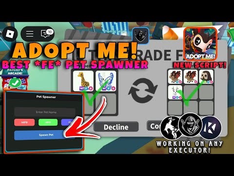 *NEW* Adopt Me Halloween Update | Pet Spawner Script | Adopt Me Script 2025 | Pastebin Script!