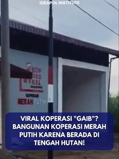 Koperasi Merah Putih Berdiri di Tengah Alas: Salah Tempat atau Strategi?
