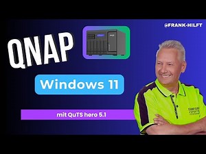 Windows 11 VM auf der QNAP installieren - Virtuelles Windows installieren? so geht´s ganz einfach