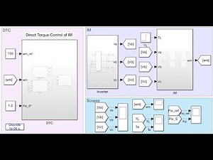 Direct Torque Control (DTC) of an Induction Motor using MATLAB/SIMULINK