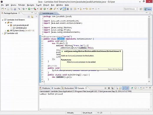 Java 8 Lambdas and Streams