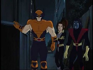 X-Men Evolution - Mystique attacks Rogue