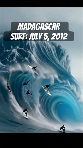 Huge Surfing Wave, Big Waves Secret Surf