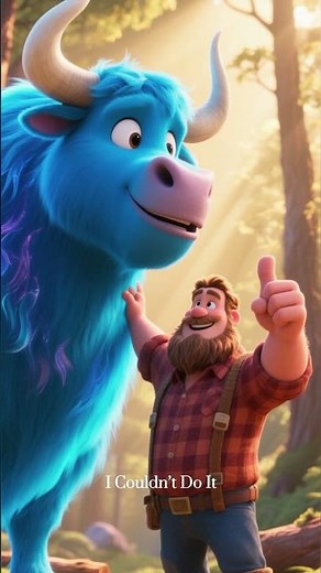 Paul Bunyan and Babe, the Blue Ox/ USA story #PaulBunyan #BabeTheBlueOx #KidsAdventure