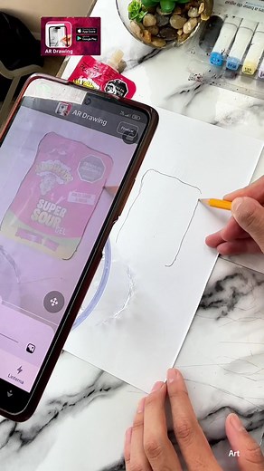 Drawing tutorial #drawing #drawingtutorial #ardrawing @App name: AR Drawing