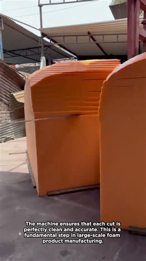 How Giant Foam Blocks Are Processed