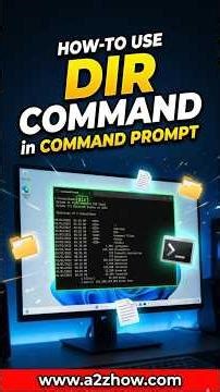 How Do I See a List of Files in the Command Prompt