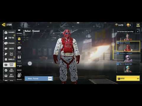 Free and nice skins in call of duty mobile