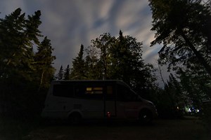 18 reactions | Camping among the trees at Hecla/Grindstone Provincial Park in Manitoba, Canada. https://leisurevans.com/wonder/ #ExploreWithWonder | Leisure Travel Vans | Facebook