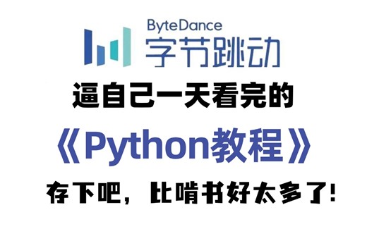 2024新版】一天学会【Python教程】从入门到精通，自学Python教程｜零基础Python｜计算机二级Python｜Python期末速成