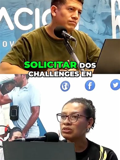 Se pueden solicitar dos challenges consecutivos, pero... #voleibol #voley #volleyball #voleyperuano