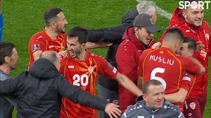 UNBELIEVABLE! North Macedonia beat Italy in Palermo! Italy will NOT be going to the World Cup! North Macedonia will now face Portugal for a place in Qatar! #ITAMKD | #WCQ | Virgin Media Sport