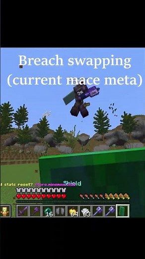 Minecraft Breach Swapping Tutorial (Mace's Current Meta)