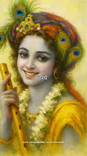 Powerful Krishna Mantra🛢️- 🕉️ KRISHNAYA VASUDEVAYA #krishna #chanting #meditation #music
