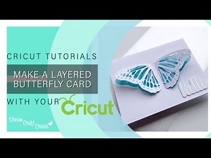 Make a FREE Butterfly Card with your Cricut!
