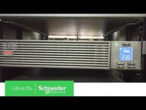 How To Set Battery AH Capacity in UPS SRV6KL-IN | Schneider Electric Support