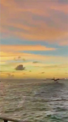 You Won't Believe This Seaplane Takeoff 🛫️🌊 #aviation #adventure