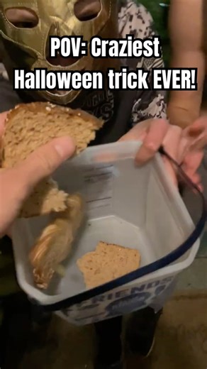 POV: Craziest Halloween trick EVER!
