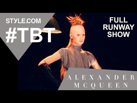 Alexander McQueen Joan Collection Fall 1998 Full Runway Show - #TBT w/Tim Blanks - Style.com
