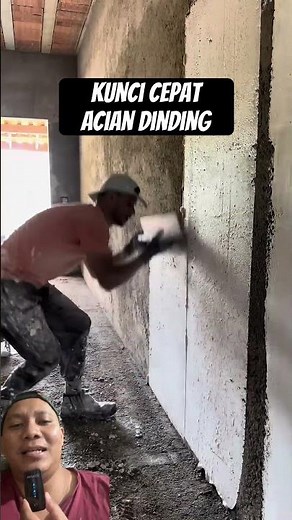 The secret to quick wall skimming #shorts #diy #craft #carpentry #construction