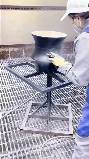 fast painting process using a compressor and spray gun #fastpainting #process #compressor #spraygun