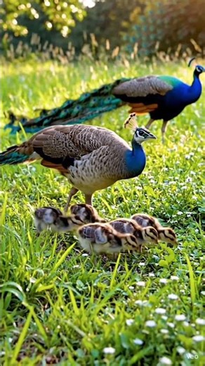 Majestic Indian Peacock in the Wild – Colorful Dance & Family Moments | Wildlife Documentary”