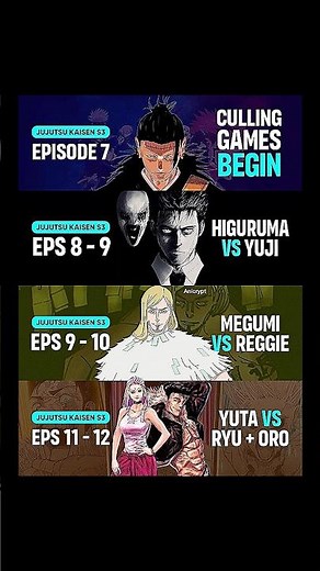 Culling Games begin. Law, survival, and chaos collide—JJK Season 3 is about to go insane. ⚔️🔥#anime