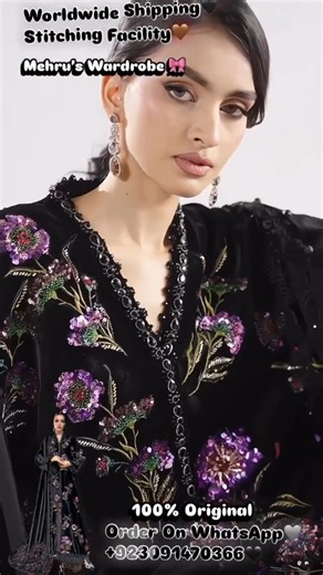 Mehru's wardrobe on Instagram: "✨ Maria B Hit Codes — 100% ORIGINALS Available ✨ Now open for booking at Mehru’s Wardrobe. We deal exclusively in 100% original Maria B suits, with a professional stitching facility, tailored exactly like the model for a flawless finish. ⏳ Limited stock — order before it runs out 📲 Order via WhatsApp +923091470366 #mariab #d6 #mariabd3 #hit"