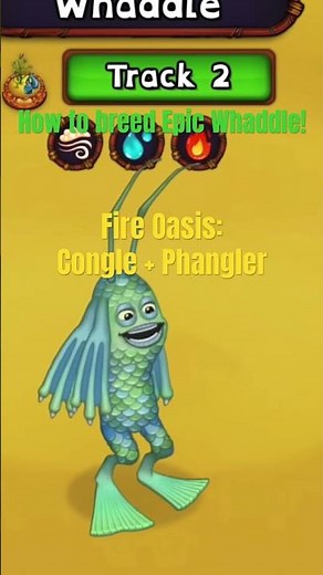 How to breed Epic Whaddle! #mysingingmonsters #msm #firemonsters