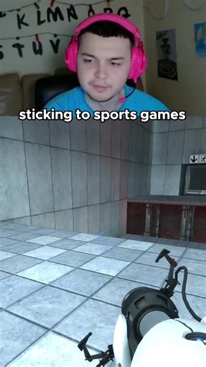 Not sure how to play this #portal #puzzlegame #gaming #fyp #twitchclips