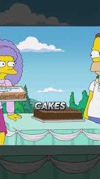 Homer Actually Becomes Friends with Patty and Selma #simpsons #cartoon #thesimpsons #shorts