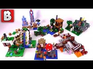 All LEGO Minecraft Sets 2017 Winter Wave!!!