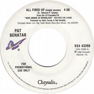 Pat Benatar - All Fired Up