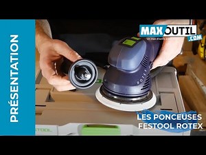 Les ponceuses Festool Rotex