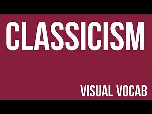 Classicism defined - From Goodbye-Art Academy