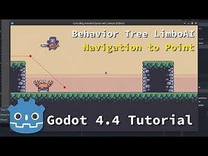 Behavior Tree Navigation Setup with Limbo AI ~ Godot Tutorial P6