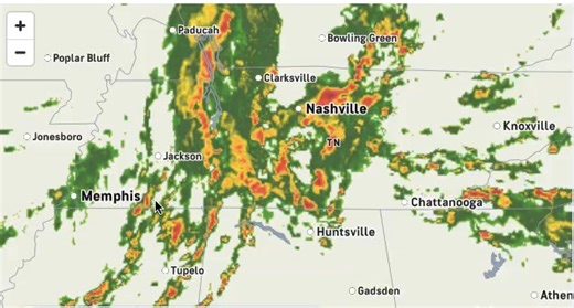 AccuWeather Tennessee Statewide Radar Scan at 2:27pm CT. #Tennessee #Nashville #Memphis #Chattanooga #Knoxville #Traffic #Weather #CommanderChuck https://www.accuweather.com/en/us/chattanooga/37402/weather-radar/331086 | On Time Traffic | Facebook