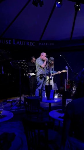 London's blues musicians are taking over Toulouse Lautrec 🎸