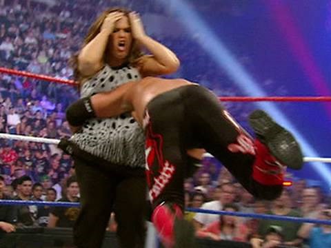 Edge Spears Vickie Guerrero - The Bash 2008