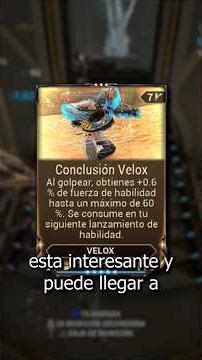 Nuevo Mod META? #warframe #velox #meta