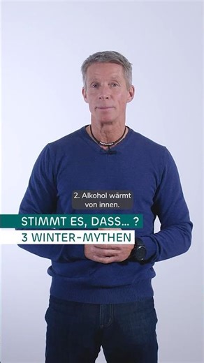 Stimmt es, dass … ? - 3 Winter-Mythen