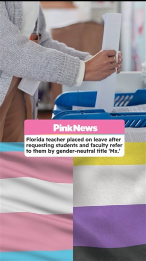 A Florida teacher at Alachua County Public Schools has been placed on administrative leave after requesting students and staff address them with the gender-neutral title “Mx.” The state’s Attorney General James Uthmeier accused the teacher of violating Florida House Bill 1069, which was signed into law by Governor Ron DeSantis in July 2023, which enshrines “sex as an immutable biological trait”. This law prohibits K-12 employees from using preferred personal titles or pronouns that don’t align w