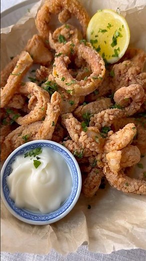 How to make the perfect, tender calamari AT HOME #squid #calamarirecipe #homecooking #comfortfood