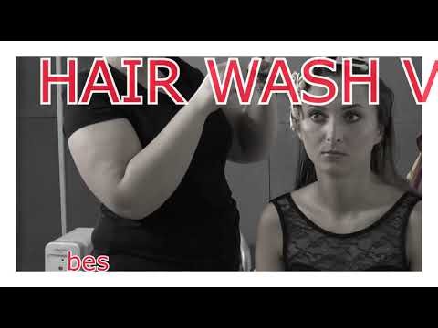 asmr salon experience perm wash and set #salonday #washday