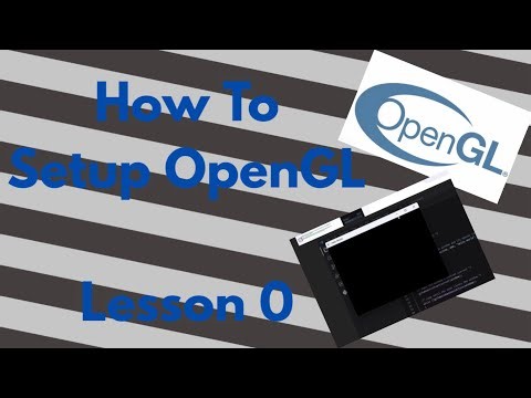 How to Setup OpenGL! | Lesson 0 | OpenGL #graphics #opengl