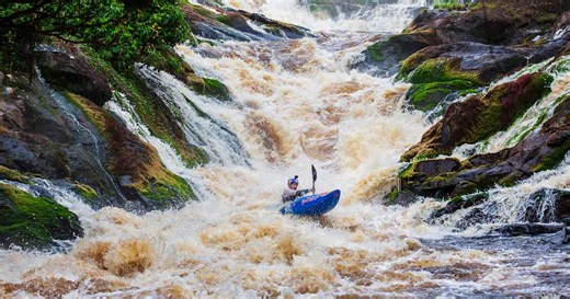 Join a team of kayakers to explore one of Africa's last great mysteries