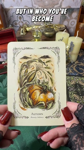A powerful Autumn oracle message on abundance, gratitude, and balance. Your harvest is arriving.