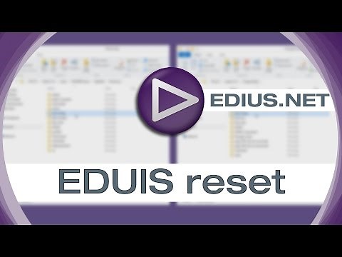 EDIUS.NET Podcast - EDIUS reset